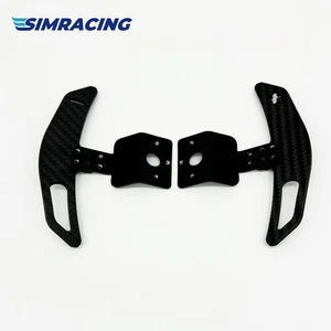 Juego de palanca de cambios ajustable de fibra de carbono para volante MOZA R5 R3 ES ESX - Imagen 1 de 3