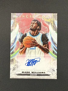 2024-25 Topps Inception Mark Williams Auto Autograph #/75 Hornets - Picture 1 of 2