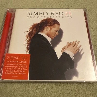 Simply Red – 25: The Greatest Hits (2008, CD, Pop/Soul, Hype Sticker) Like New - Image 1 of 4