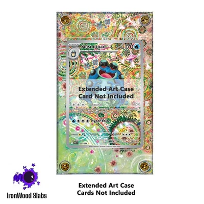 Pokémon TCG Seismitoad Illustration Rare Black Bolt 105/086 Extended Art Case - Image 1 of 4