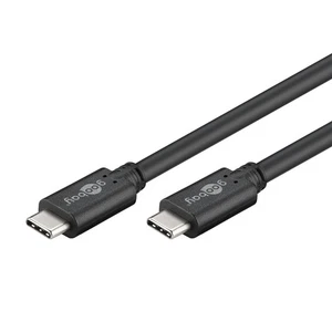 Goobay 67976 USB C auf USB C 3.2 Gen 1 Schnellladekabel 60W - 20V - 3A / Handyka - Bild 1 von 6