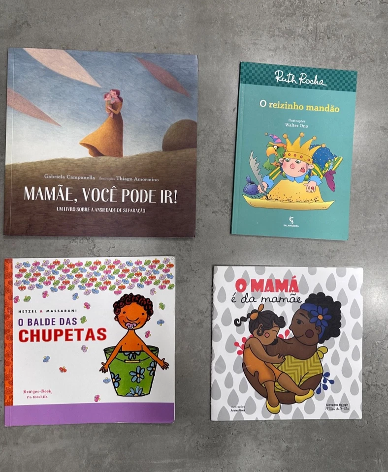 Portuguese Brazil Children’s Books – Ruth Rocha, Mamãe Você Pode Ir and more. - Image 1 of 4