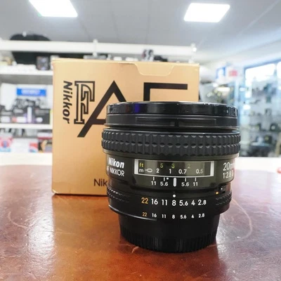 Used Nikon AF 20mm f2.8 D - 12 Months Warranty - Image 1 of 4