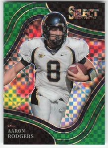 Selecciones del draft Panini Select 2022 #126 Aaron Rodgers Green Squares Prizm FB1-778 - Imagen 1 de 2