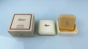 Vintage Lauren Ralph Lauren parfümierte klassische Körperseife + Etui 3,5 Unzen VERSIEGELTES ETUI - Bild 1 von 7