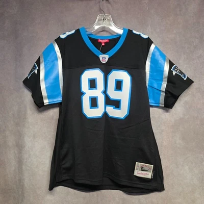 Camiseta deportiva Mitchell & Ness NFL Carolina Panthers Steve Smith 89 Legacy para mujer L nueva con etiquetas Foto 1 de 4