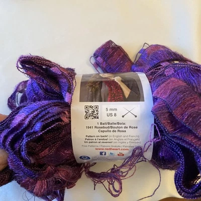 Hilo 2 madejas corazón rojo cintas boutique #6 súper voluminosas - Aurora 1930 Foto 1 de 4