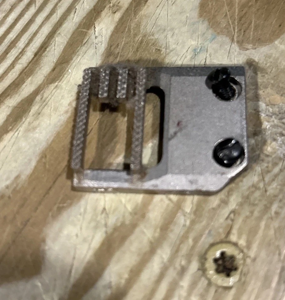 Sears Kenmore 158.19461 Sewing Machine Feed Dog W/ Screws - Image 1 of 2