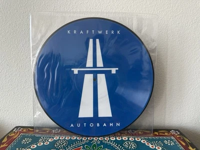 KRAFTWERK Autobahn LP Vinyl Record 12" Picture Disc VERY RARE - Image 1 of 2