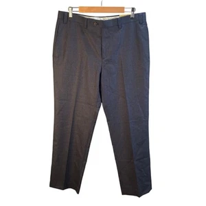 Pantalones de vestir Lauren Ralph Lauren para hombre talla 36x30 azul marino lana pata de gallo - Imagen 1 de 11
