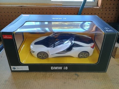 BMW I8 1:14 Scale Radio Control Car White by RASTAR Officially Licensed  - Image 1 of 4