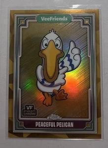 Veefriends 2025 Topps Chrome - Peaceful Pelican - Gold Refractor # 16/50๐ฅ - Picture 1 of 6