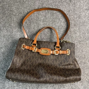 Michael Kors Tasche Leder All Over Monogram groß mit Riemen - Bild 1 von 9