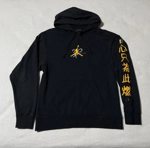 Nike Air Jordan Mens Small Legacy Hoodie Pullover Black CJ9083 - Picture 1 of 9