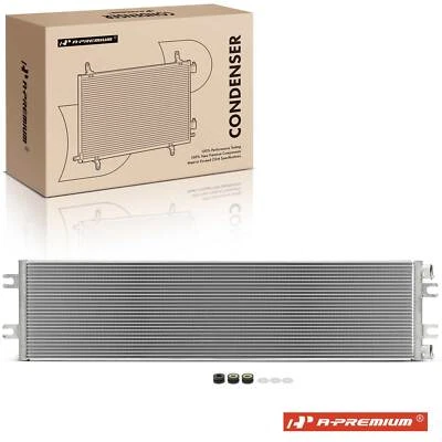 Condensador de aire acondicionado A-Premium con soporte para International Harvester 7300 7400 7500 Foto 1 de 4