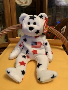 Ty Vintage 1998 Glory Beanie Baby, MWMT, Neu, Erstbesitz - Bild 1 von 9