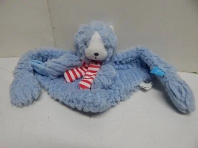 Manhattan Toy Company Baby Lovey Oso de Peluche Bufanda Azul Rojo 2018 Soporte para Chupete Foto 1 de 4