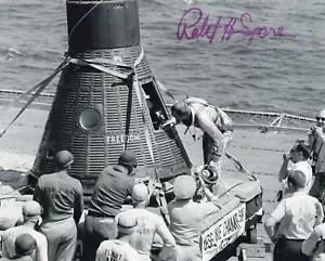 Robert H Spare signed USS Lake Champlain rescue autographed 8x10 photo #2 - Picture 1 of 1