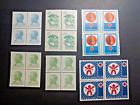 Yugoslavia Stamps Blocks Lot Red Cross & More! Fine Stamps - Mnh Free Shipping!!