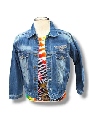 Chaqueta de mezclilla Monte Carlo Polo Jockey Club de colección para mujer Memphis 1997 bordada  Foto 1 de 4