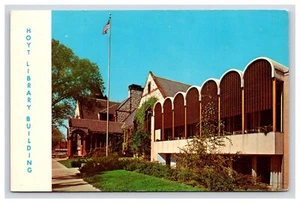 Postkarte: MI Hoyt Bibliotheksgebäude, Saginaw, Michigan - Unveröffentlicht - Bild 1 von 2