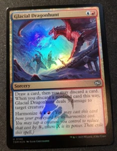 Glacial Dragonhunt - Foil - TDM - MTG - EN - NM - 0188 - Picture 1 of 1