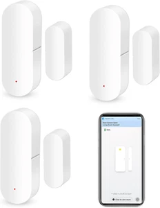 Wifi Door/Window Sensor: Smart Contact Sensor with App Alerts, Door/Window Open - Picture 1 of 12