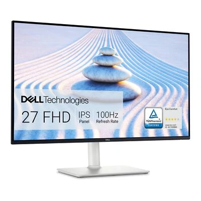 Dell 27 Inch FHD Monitor ComfortView Plus 100Hz Dual HDMI Eye Comfort Sound - Image 1 of 4