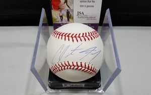 CLINT FRAZIER NY YANKEES AUTOGRAPHED SIGNED OML BASEBALL Auth by JSA - Picture 1 of 4