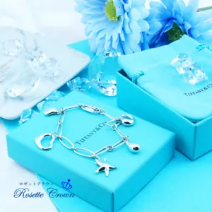 Tiffany Five Charm Bracelet - Picture 1 of 5