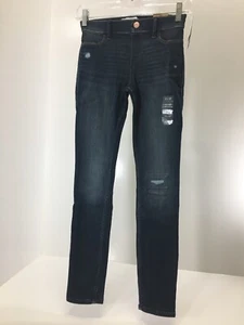 Abercrombie & Fitch Kids Distressed Soft Denim Jeggings Size 11/12 NWT  - Picture 1 of 8