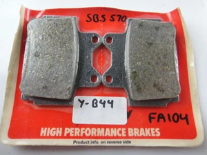 NOS Yamaha XJ600 SRX600 FZR600 XJR400 FZR400 RD350  Brake Pads  51L-W0046-02 - Picture 1 of 3