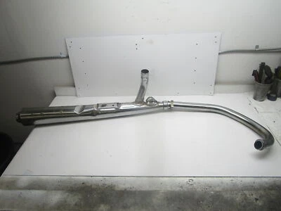 Yamaha TX500 TX 500 1973 serie Street silenciador escape cabezal de escape derecho  Foto 1 de 4