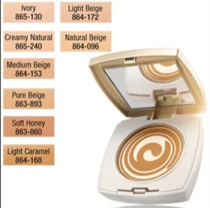 AVON Anew Age Transforming Foundation 2-in-1 Compact (SOFT HONEY / AY204) - NOS - Picture 1 of 8