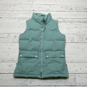 Nike Snowboarding Vest Womens Small Green Down Fill Puffer Jacket - Picture 1 of 10