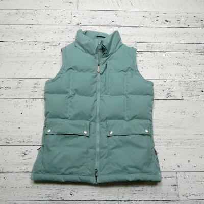 Nike Snowboarding Vest Womens Small Green Down Fill Puffer Jacket - Image 1 of 4