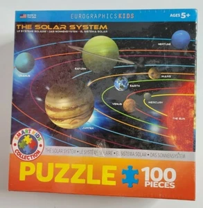 The SOLAR SYSTEM 100 Piece Smart Kids Collection Puzzle NEW Eurographics 5+ - Picture 1 of 5