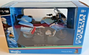DIE CAST MAISTO POLIZIA - BMW R 1200 RT - 1:18 - Foto 1 di 1