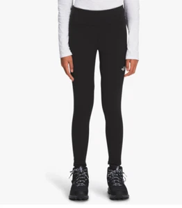 The North Face Girl's Winter Warm Tights Big Kids TNF Black XL (14/16) - Picture 1 of 3