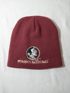 FSU Florida State Seminoles Winter Beanie Sports Hat Ski Cap Women's Basketball - Picture 1 of 4
