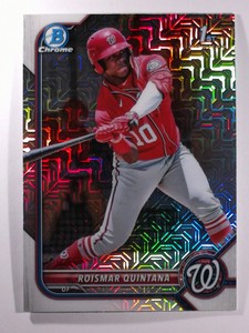 2022 Bowman #BCP-83 Roismar Quintana  Chrome Prospects Mojo Refractor
