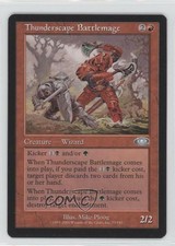 2001 Magic: The Gathering - Planeshift Thunderscape Battlemage #75 1i3