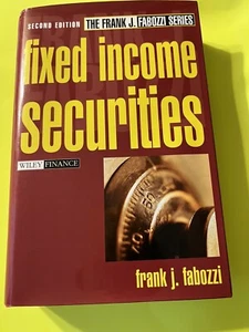Fixed Income Securities by Frank J. Fabozzi (English) Hardcover Book - Like New - Picture 1 of 2