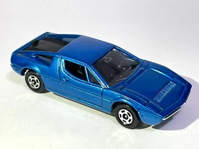 Tomy Pocket Cars Maserati Merak 1974 177-F45 Japón personalizado pintado azul metálico Foto 1 de 4
