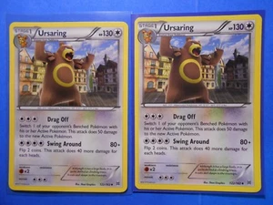 4x Ursaring 122/162 Pokemon card XY BREAKthrough uncommon NM - Picture 1 of 2