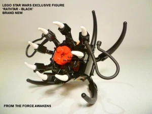 LEGO STAR WARS RATHTAR BLACK BRICK BUILT FIGURE EXCLUSIVE 75180 NEW - Picture 1 of 10