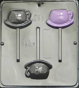 Taza de té piruleta chocolate caramelo molde 3407 NUEVO - Imagen 1 de 2