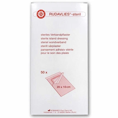 Noba Rudavlies-steril Wundpflaster Inselpflaster Verbandpflaster 50 Stück - Bild 1 von 3