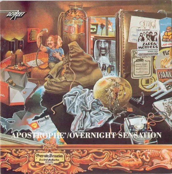 CD Frank Zappa Apostrophe / Overnite Sensation Rykodisc - Bild 1 von 1
