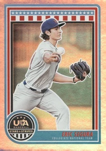 (20) 2025 Panini Stars and Stripes USA Baseball #32 Eric Segura - Picture 1 of 2